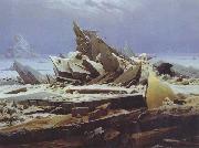 The Polar Sea (mk45) Caspar David Friedrich